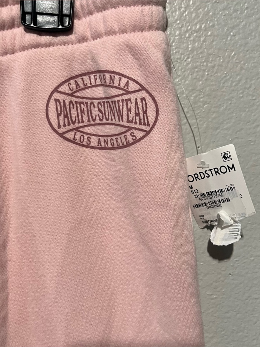 PACSUN NWT Light Pink flare sweats Size M - Picture 4 of 4